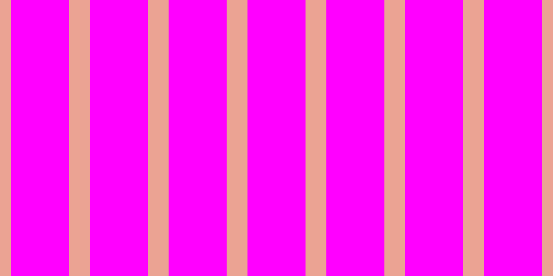 Magenta, #eba393 vertical lines, thirty pixels wide, eighty-four pixels apart