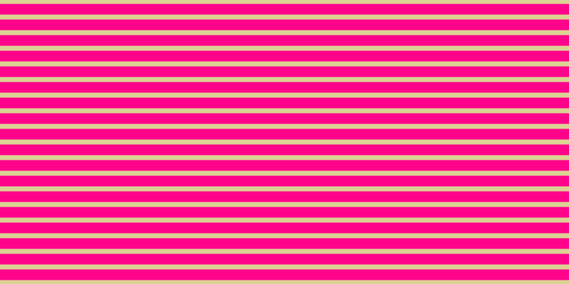 #ff048b, #dbd393 horizontal lines, seven pixels wide, fifteen pixels apart