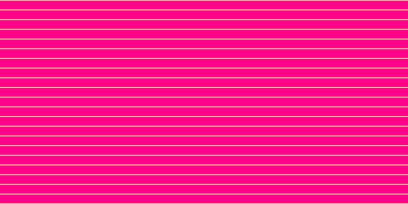 #ff048b, #dbd393 horizontal lines, two pixels wide, seventeen pixels apart