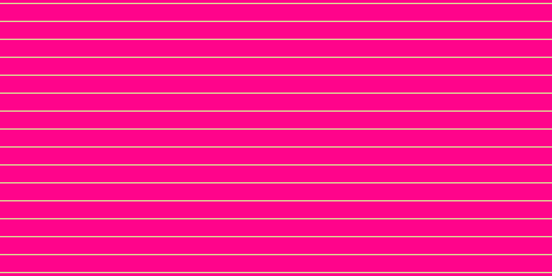 #ff048b, #dbd393 horizontal lines, two pixels wide, twenty-four pixels apart