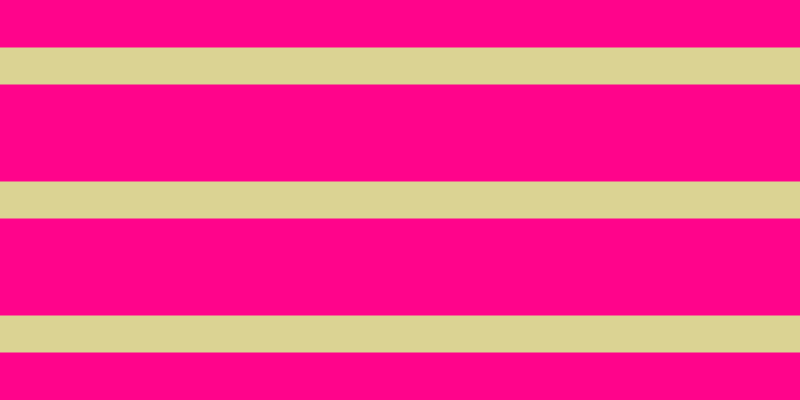 #ff048b, #dbd393 horizontal lines, thirty-seven pixels wide, ninety-seven pixels apart