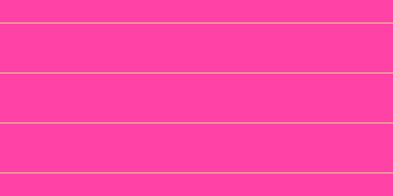 #ff048b (75%), #dbd393 horizontal lines, two pixels wide, one hundred pixels apart