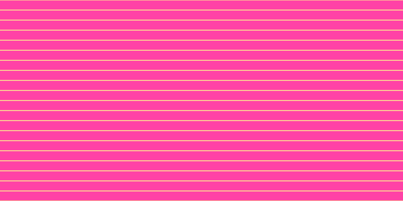 #ff048b (75%), #fcd393 horizontal lines, two pixels wide, eighteen pixels apart