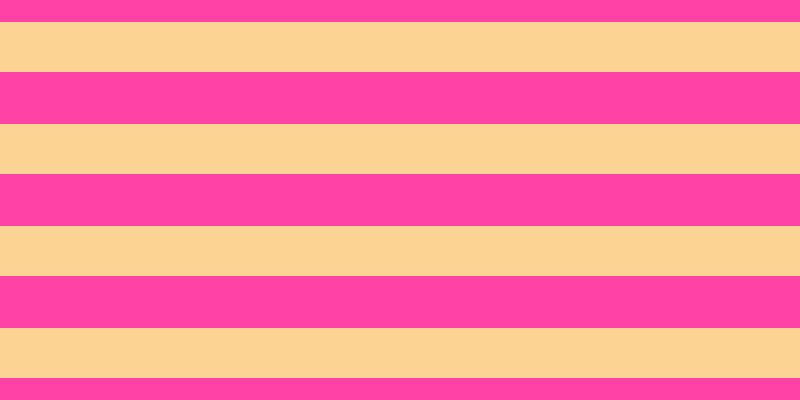 #ff048b (75%), #fcd393 horizontal lines, fifty pixels wide, fifty-two pixels apart