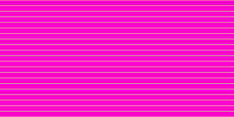 #ff04cd, #dbd393 horizontal lines, two pixels wide, seventeen pixels apart