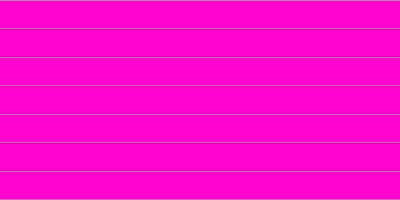 #ff04cd, #dbd393 horizontal lines, one pixels wide, fifty-six pixels apart