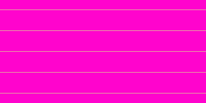 #ff04cd, #dbd393 horizontal lines, two pixels wide, seventy-nine pixels apart