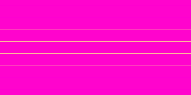 #ff04cd, #fcd393 horizontal lines, one pixels wide, fifty pixels apart