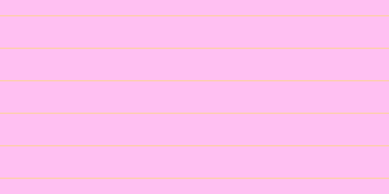 #ff04cd (25%), #fcd393 horizontal lines, two pixels wide, sixty-five pixels apart