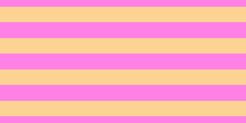#ff04cd (50%), #fcd393 horizontal lines, fifty pixels wide, fifty-two pixels apart