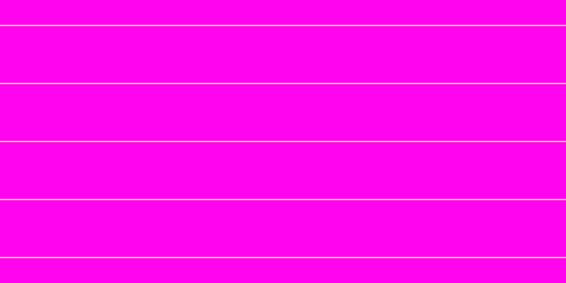 #ff04ee, #fcd393 horizontal lines, two pixels wide, eighty pixels apart