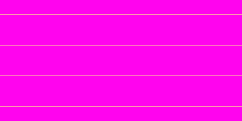 #ff04ee, #fcd393 horizontal lines, two pixels wide, ninety-nine pixels apart