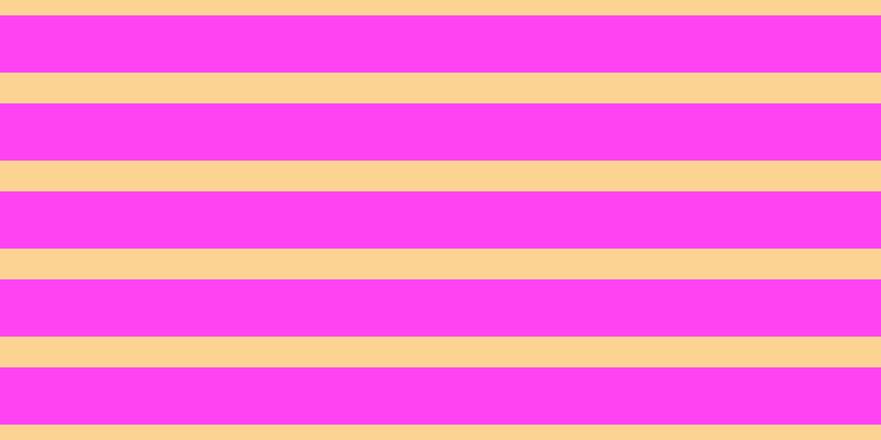 #ff04ee (75%), #fcd393 horizontal lines, twenty-eight pixels wide, fifty-two pixels apart