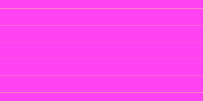 #ff04ee (75%), #fcd393 horizontal lines, two pixels wide, sixty-five pixels apart