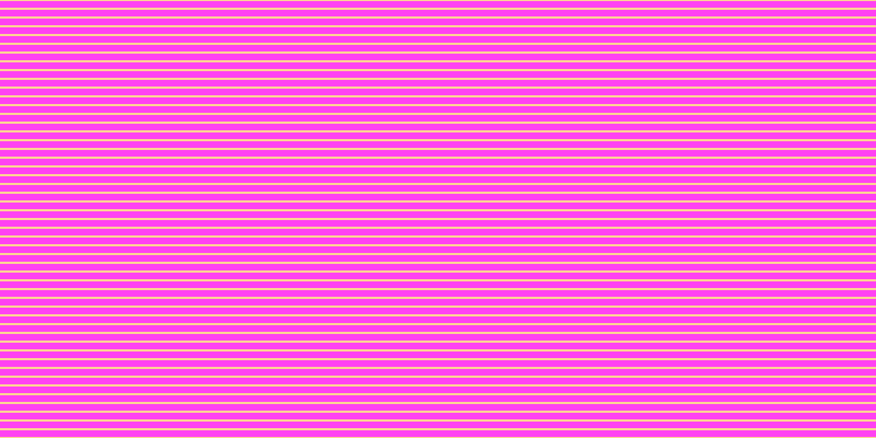 #ff04ee (75%), #fcd393 horizontal lines, two pixels wide, six pixels apart