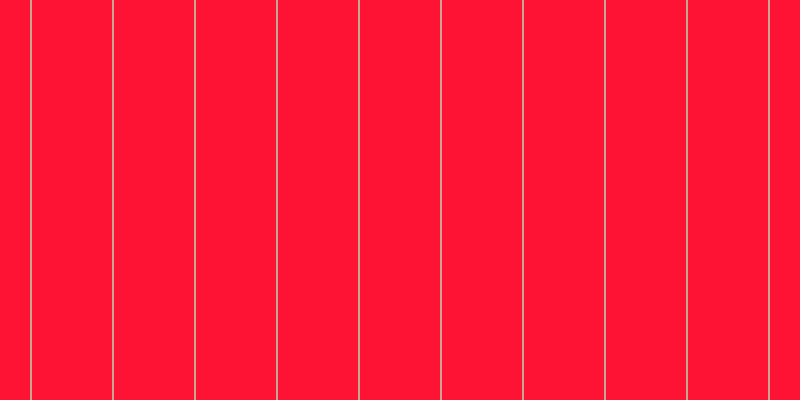#ff1334, #caa393 vertical lines, two pixels wide, eighty pixels apart