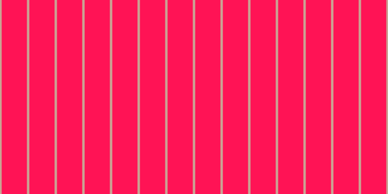 #ff1355, #caa393 vertical lines, five pixels wide, fifty-two pixels apart