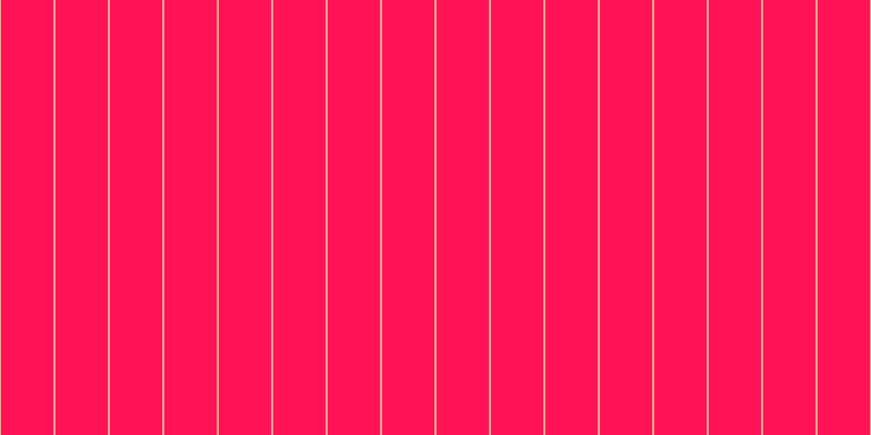 #ff1355, #eba393 vertical lines, two pixels wide, forty-eight pixels apart