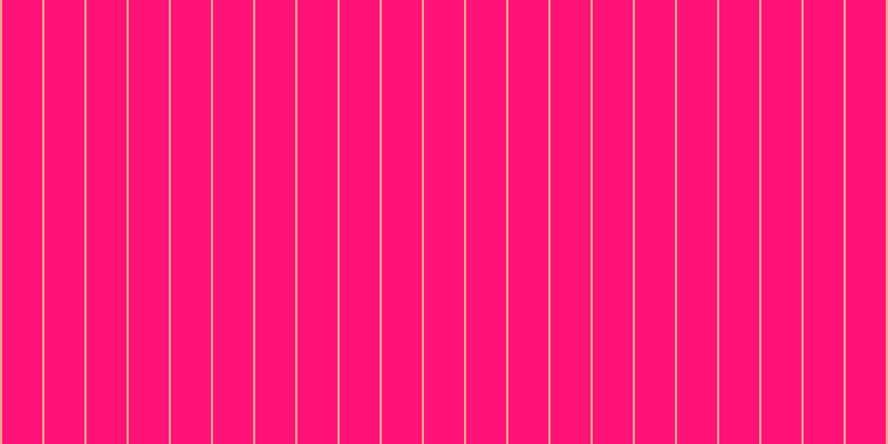 #ff1376, #eba393 vertical lines, two pixels wide, thirty-six pixels apart