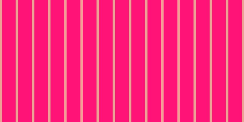 #ff1376, #eba393 vertical lines, eight pixels wide, forty-five pixels apart