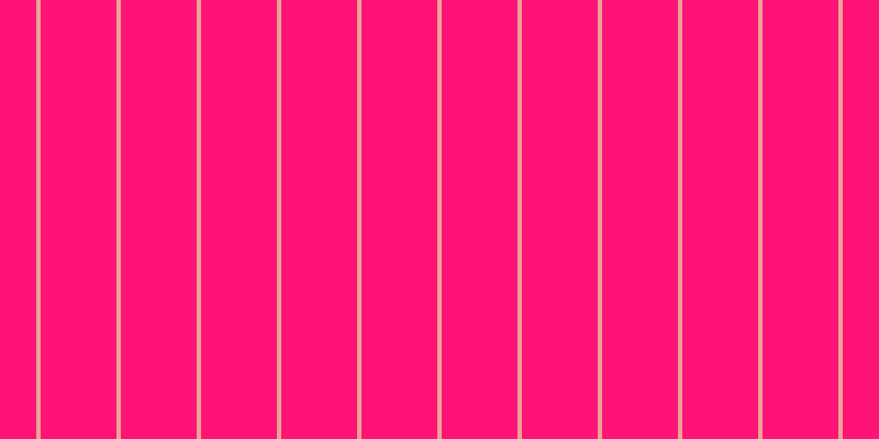 #ff1376, #eba393 vertical lines, four pixels wide, sixty-nine pixels apart