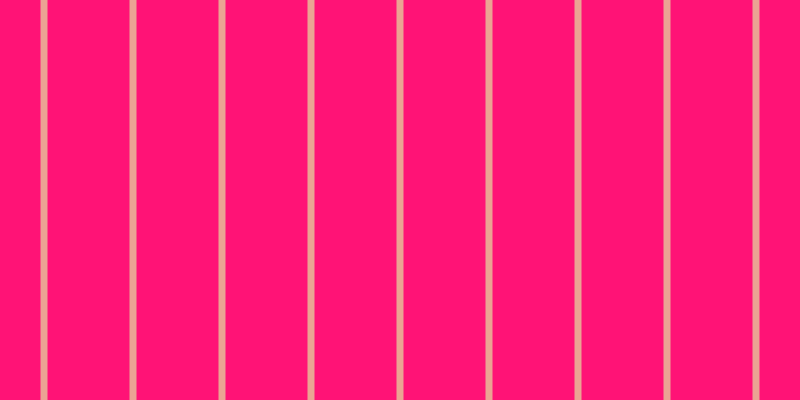 #ff1376, #eba393 vertical lines, seven pixels wide, eighty-two pixels apart
