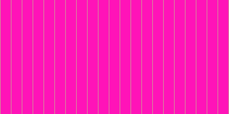 #ff13b8, #caa393 vertical lines, two pixels wide, thirty-six pixels apart