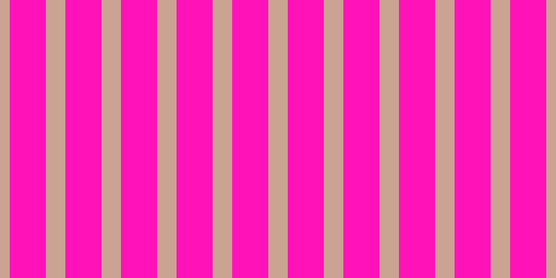 #ff13b8, #caa393 vertical lines, twenty-eight pixels wide, fifty-two pixels apart