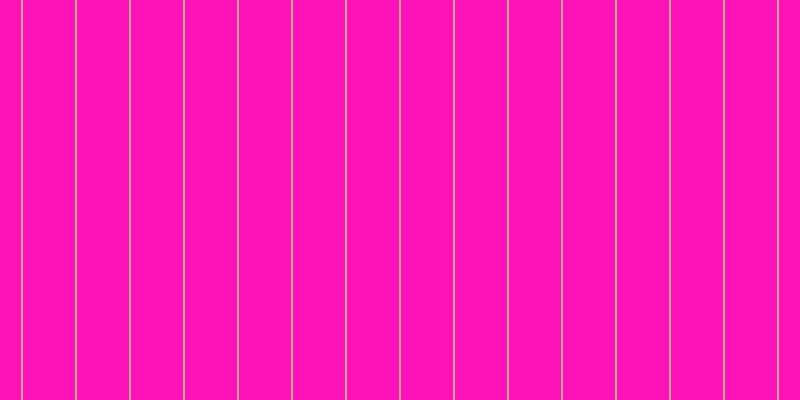 #ff13b8, #caa393 vertical lines, two pixels wide, fifty-two pixels apart