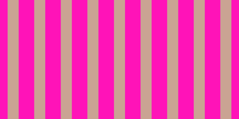 #ff13b8, #caa393 vertical lines, thirty-seven pixels wide, fifty-two pixels apart