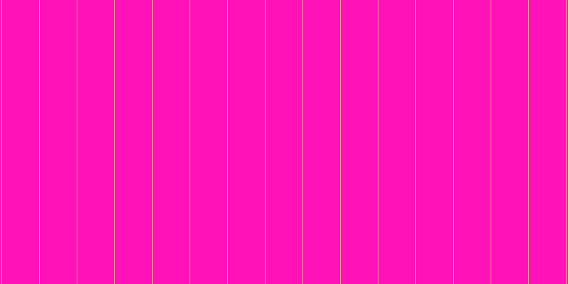 #ff13b8, #eba393 vertical lines, one pixels wide, fifty-two pixels apart