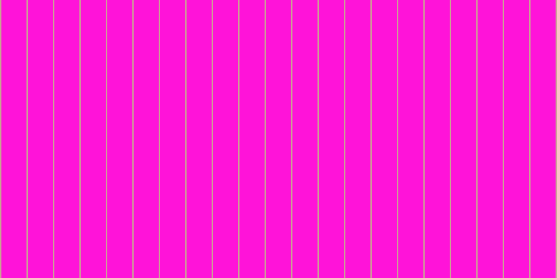 #ff13d9, #caa393 vertical lines, two pixels wide, thirty-six pixels apart
