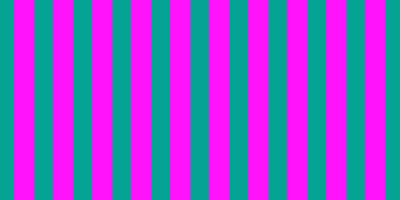 #ff13fa, #04a393 vertical lines, thirty-seven pixels wide, forty-one pixels apart