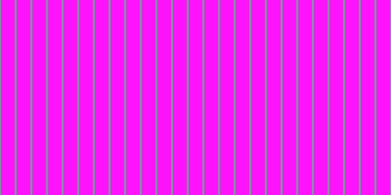 #ff13fa, #67a393 vertical lines, four pixels wide, twenty-eight pixels apart