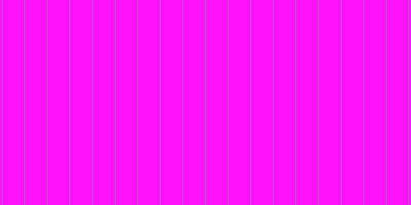 #ff13fa, #67a393 vertical lines, one pixels wide, forty-three pixels apart