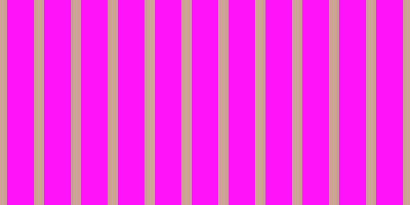 #ff13fa, #caa393 vertical lines, twenty pixels wide, fifty-two pixels apart