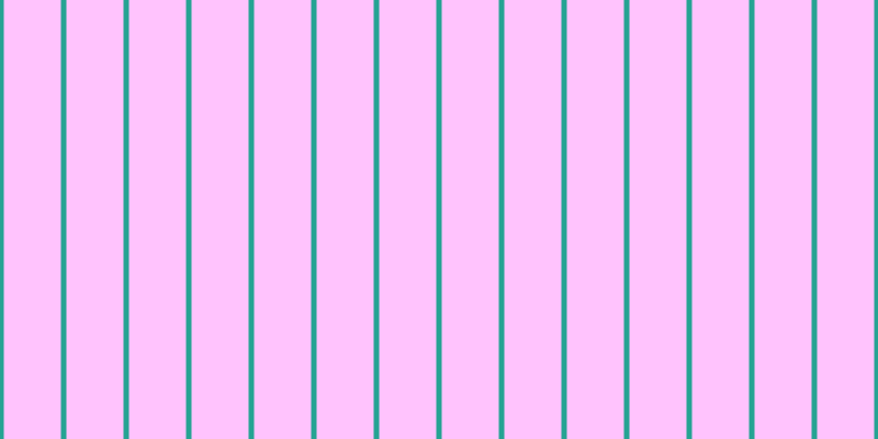 #ff13fa (25%), #25a393 vertical lines, five pixels wide, fifty-two pixels apart