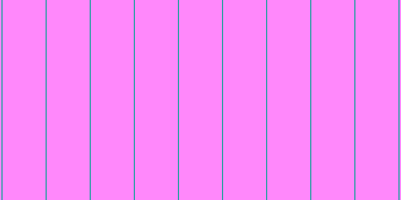 #ff13fa (50%), #04a393 vertical lines, two pixels wide, eighty-six pixels apart