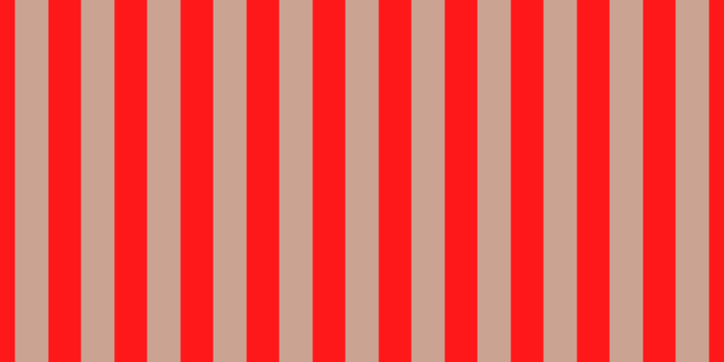 #ff181a, #caa393 vertical lines, thirty-seven pixels wide, thirty-six pixels apart