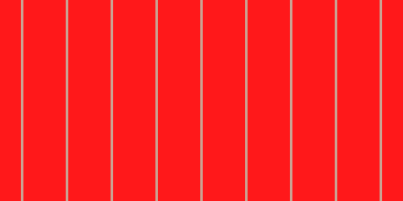 #ff181a, #caa393 vertical lines, five pixels wide, eighty-four pixels apart