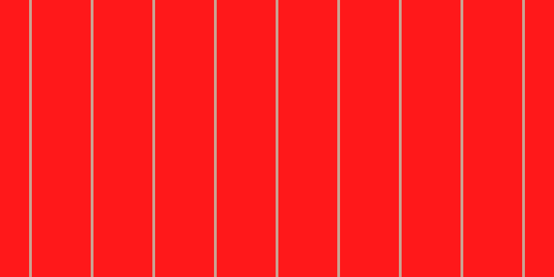 #ff181a, #caa393 vertical lines, four pixels wide, eighty-five pixels apart