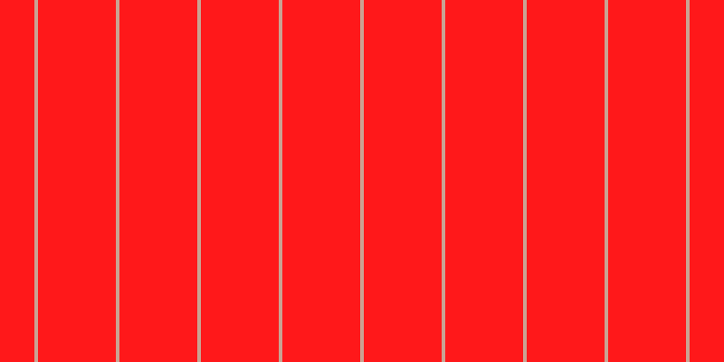 #ff181a, #caa393 vertical lines, four pixels wide, eighty-six pixels apart