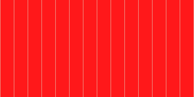 #ff181a, #eba393 vertical lines, two pixels wide, fifty-five pixels apart
