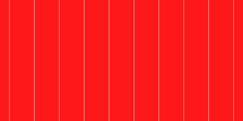 #ff181a, #eba393 vertical lines, two pixels wide, eighty pixels apart