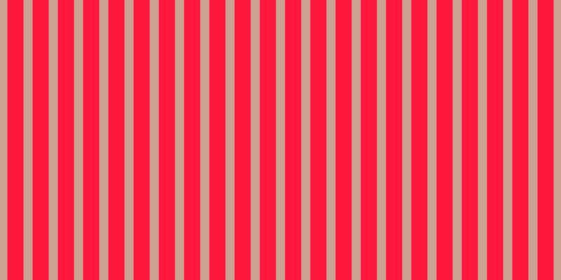#ff183b, #caa393 vertical lines, thirteen pixels wide, twenty-three pixels apart