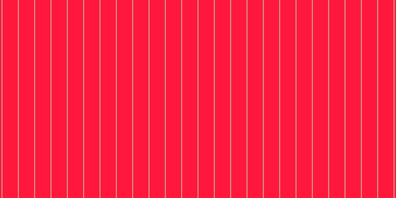 #ff183b, #caa393 vertical lines, two pixels wide, thirty-one pixels apart