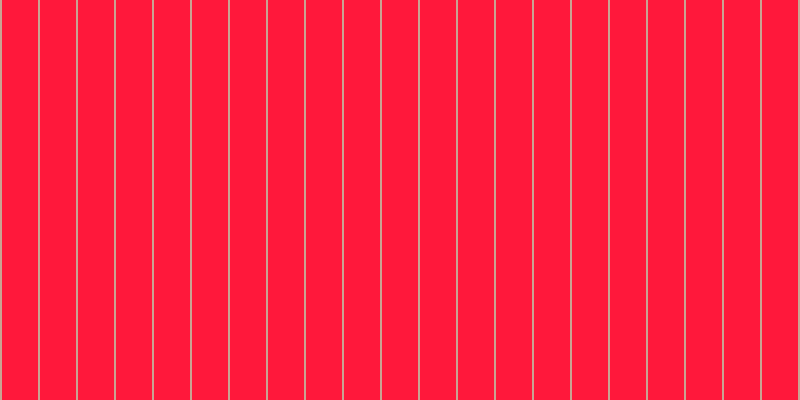 #ff183b, #caa393 vertical lines, two pixels wide, thirty-six pixels apart