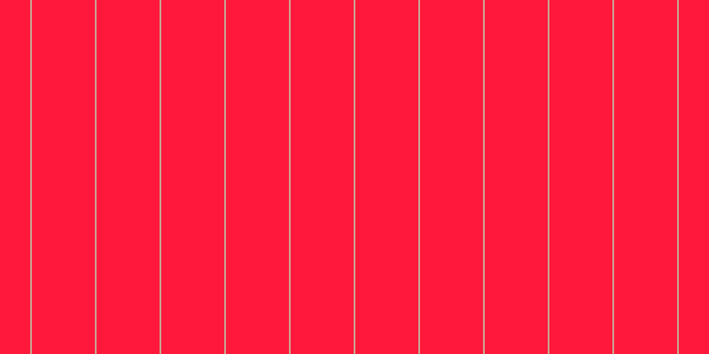 #ff183b, #caa393 vertical lines, two pixels wide, seventy-one pixels apart