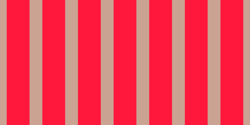 #ff183b, #caa393 vertical lines, forty-one pixels wide, seventy-three pixels apart