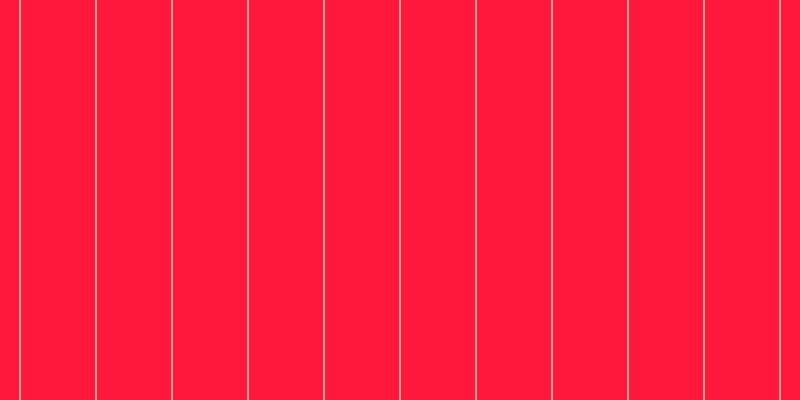 #ff183b, #caa393 vertical lines, two pixels wide, seventy-four pixels apart